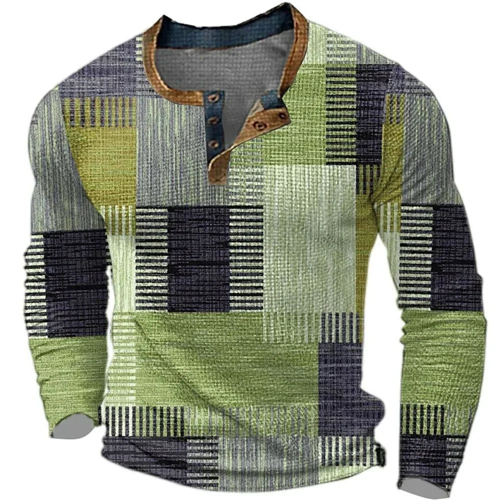 Maurice | Pull Patchwork Moderne