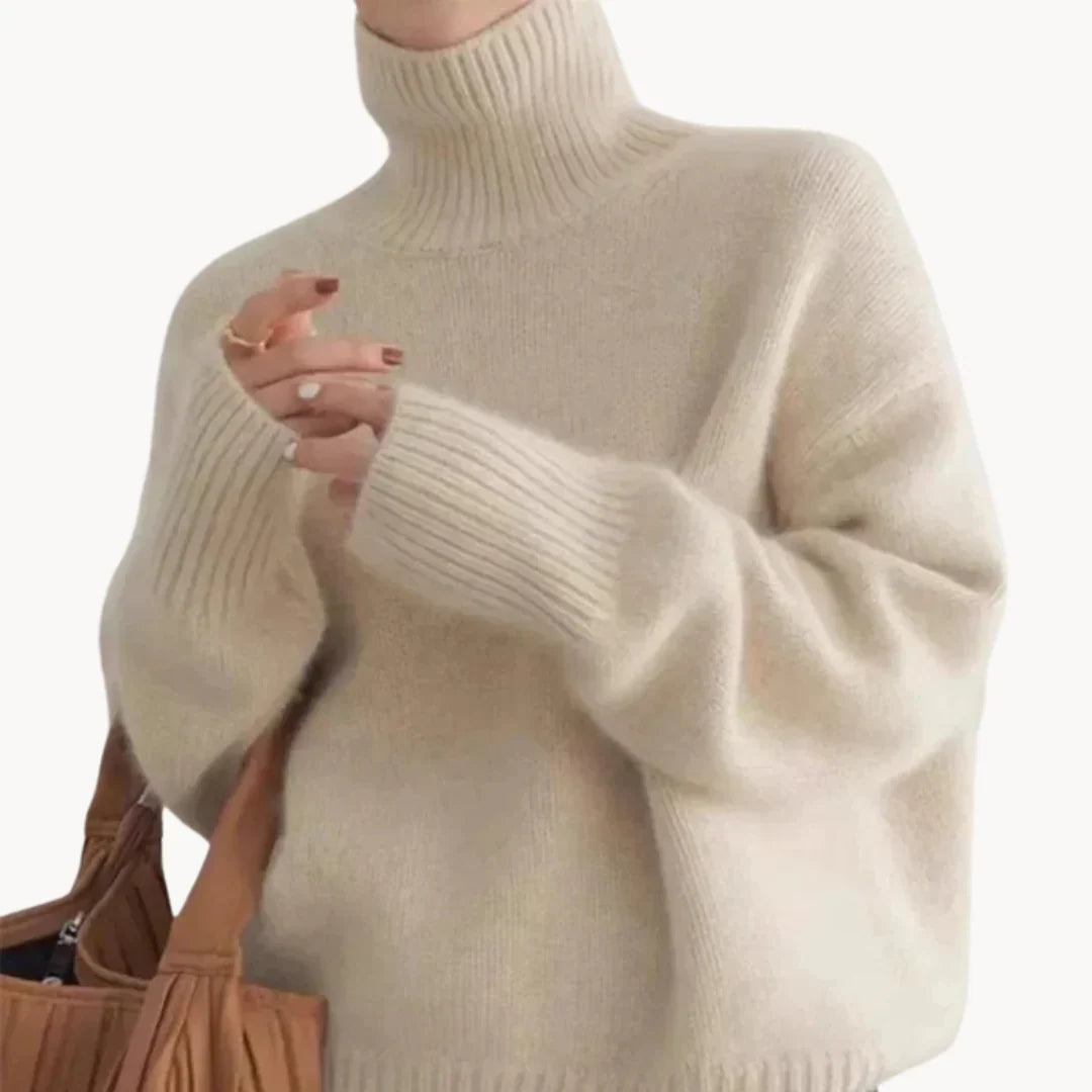 Clara | Pull Col Roulé