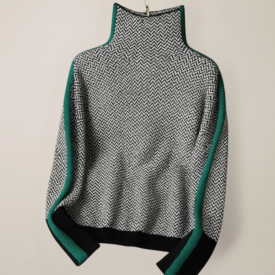 Camille | Pull Chevron Élégance