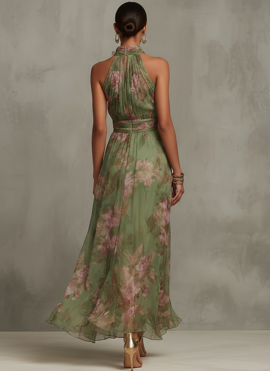 Aliénor | Robe Fleurie Élégance