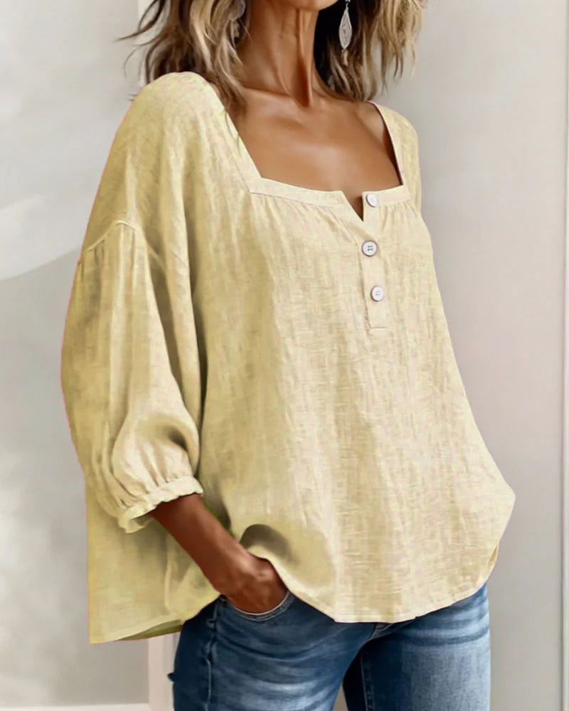 Florine | Blouse Fluide Élégante