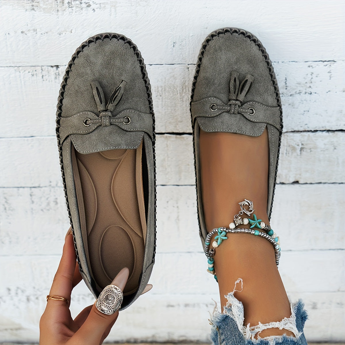 Camille | Mocassins Souples Confort
