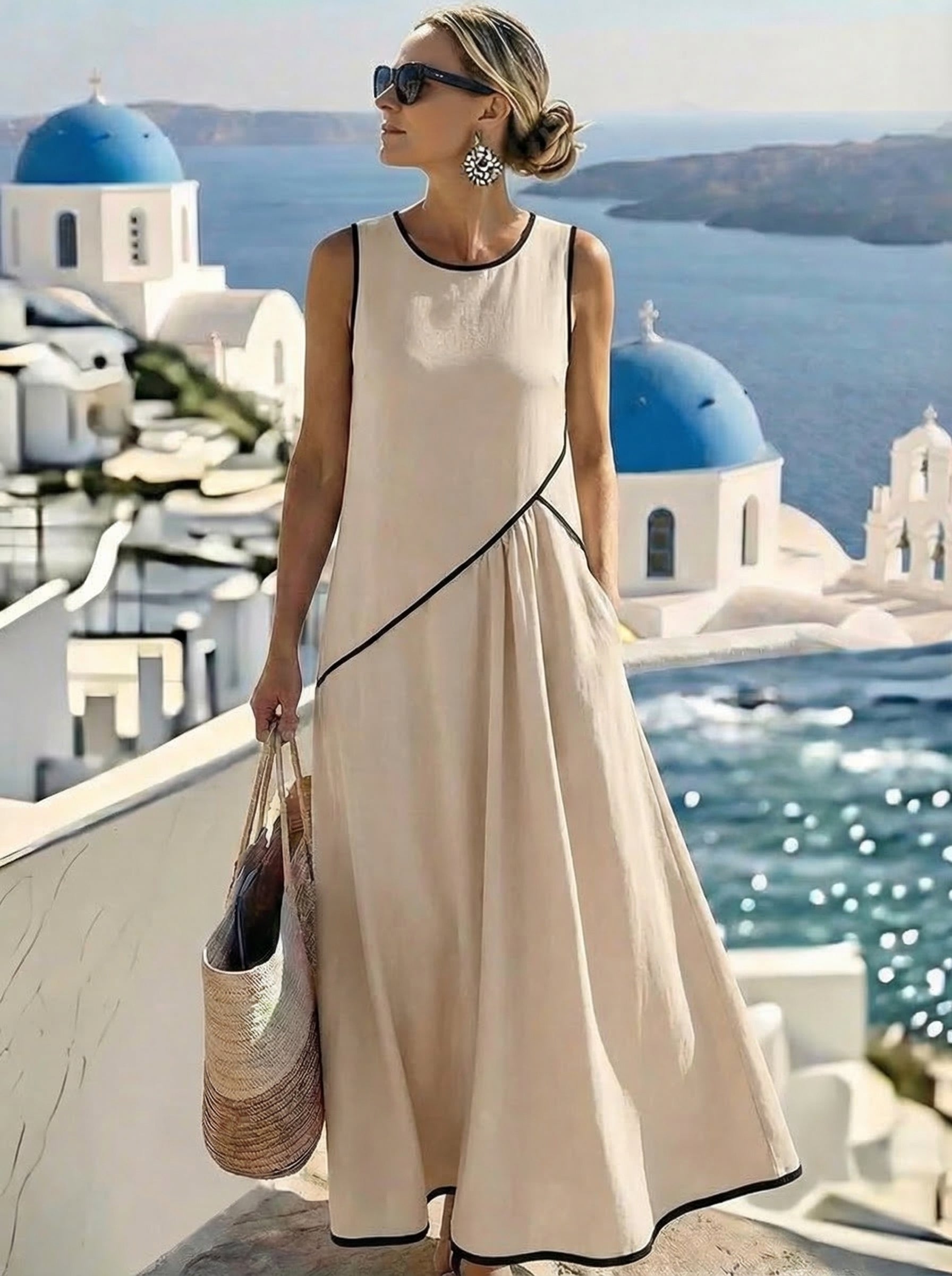 Léa | Robe Longue Fluide