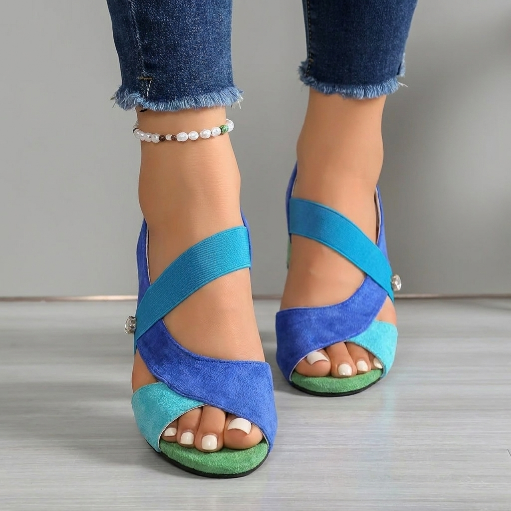 Apolline | Sandales Élégance Colorée