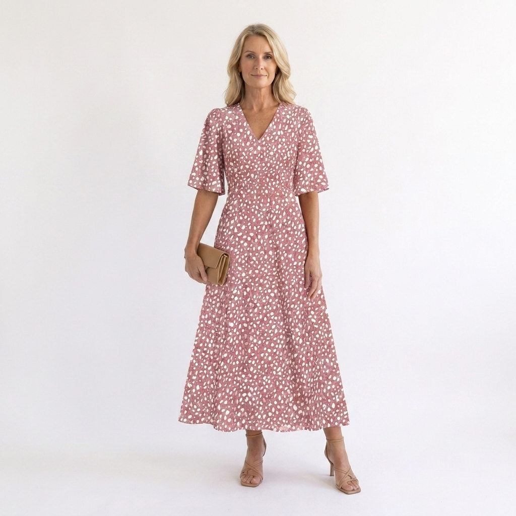 FRANCESCA | ROBE MIDI ÉLÉGANTE‎
