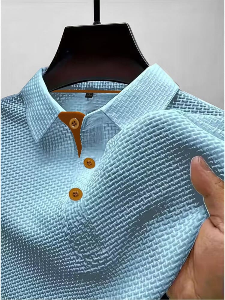 Rémi | Polo Texture Élégance